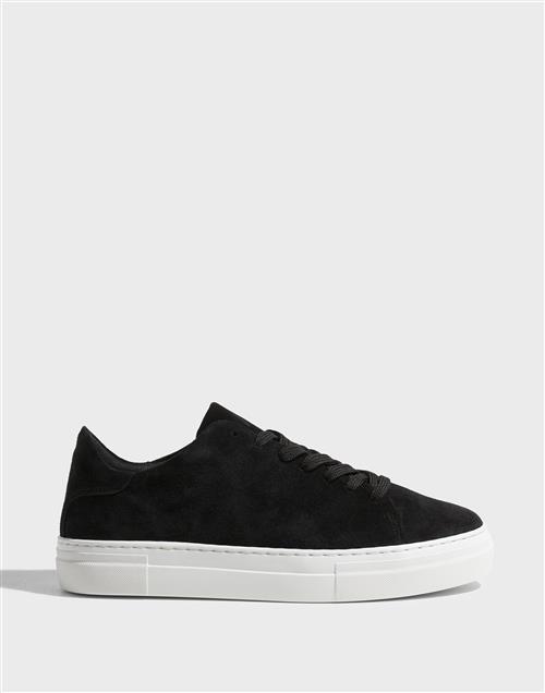 Selected Homme Slhdavid Chunky Suede Sneaker Noos Lave sneakers Black