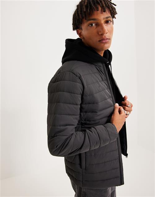 Jack & Jones Jjerecycle Puffer Collar Noos Forårsjakker Asphalt