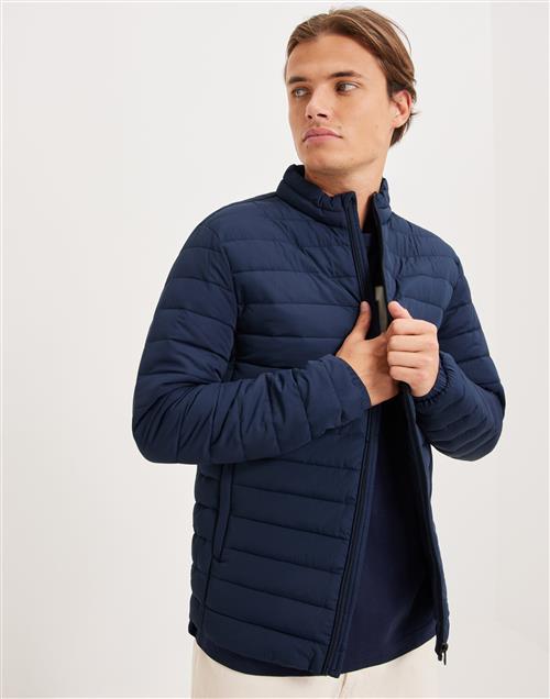 Jack & Jones Jjerecycle Puffer Collar Noos Forårsjakker Navy Blazer