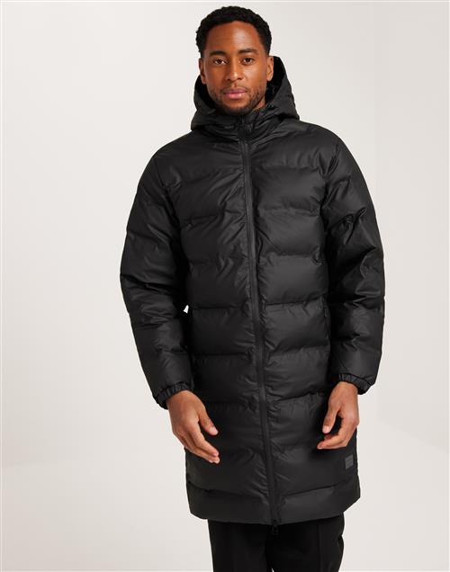 Jack & Jones Jcoelements Pu Long Puffer Puffer jackets Sort