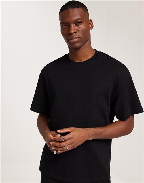 Jack & Jones Jjebradley Tee Ss O-Neck Noos Oversized t-shirts Black