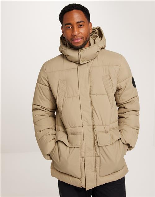 Only & Sons Onsarwin Puffer Coat Otw Bf Puffer jackets Beige