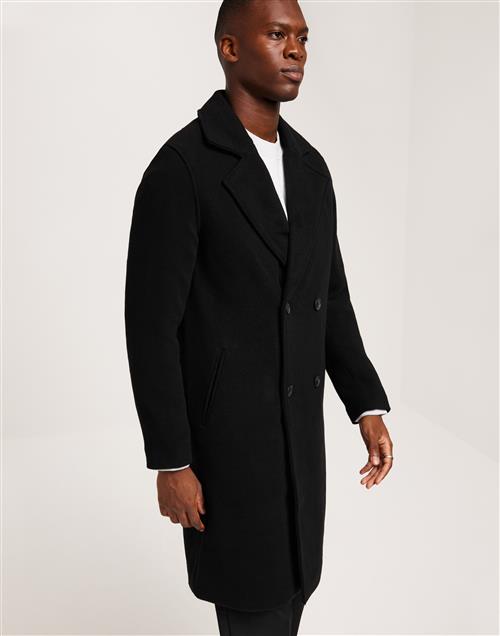 Only & Sons Onsaron Long Db Wool Coat Otw Cs Frakke Black