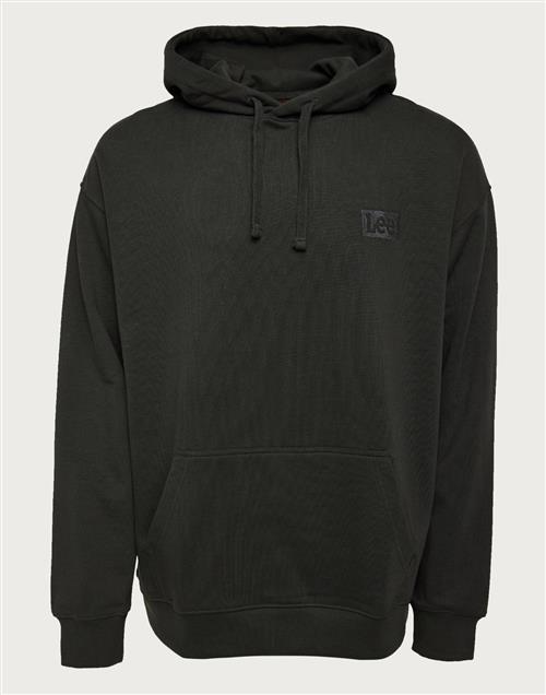 Se Lee Jeans Core Loose Hoodie Hoodies Washed Black ved NLY Man