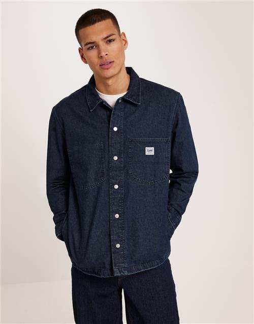 Lee Jeans Loose Workwear Overshirt Overshirts Blå