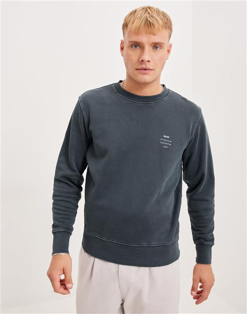 Neuw Neuw Crew Sweatshirts Dark Pine