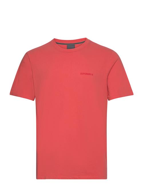 Overdyed Logo Loose Tee Superdry Sport Orange