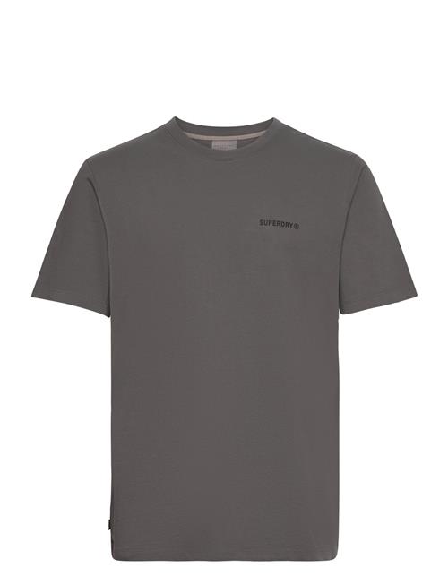 Overdyed Logo Loose Tee Superdry Sport Grey