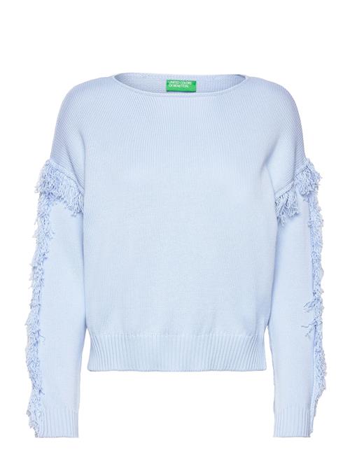 Boat-Neck Sweat.l/S United Colors Of Benetton Blue