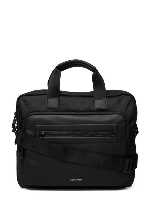 Calvin Klein Ck Elevated Laptop Bag Calvin Klein Black