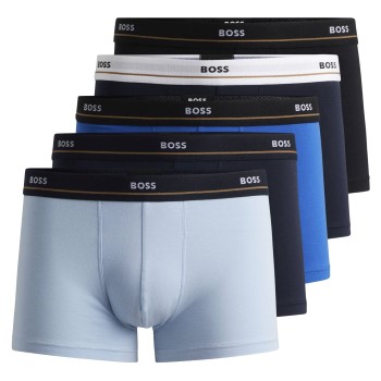 BOSS 5P Essential Trunks Flerfarvet-2 bomuld X-Large Herre