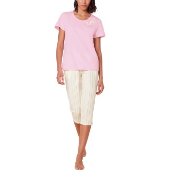 Se Triumph Pyjama Set X 01 Rosa/Hvid bomuld 44 Dame ved Timarco