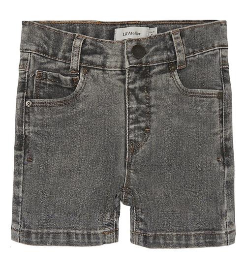 Lil Atelier Lil Atelier Shorts - NmmRyan - Light Grey Denim