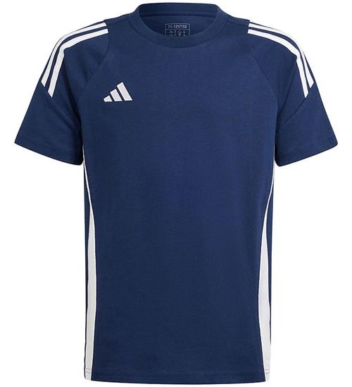 adidas Performance adidas Performance T-shirt - Trio24 SWTEEY - BlÃ¥/Hvid