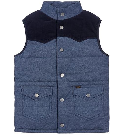 Se Lee Lee Dynevest - Western Gilet - Navy Blazer ved KidsWorld