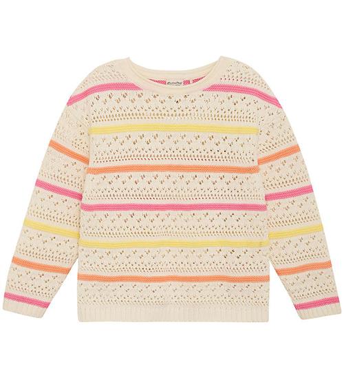 Se Minymo Minymo Bluse - Strik - Pristine m. HulmÃ¸nster ved KidsWorld