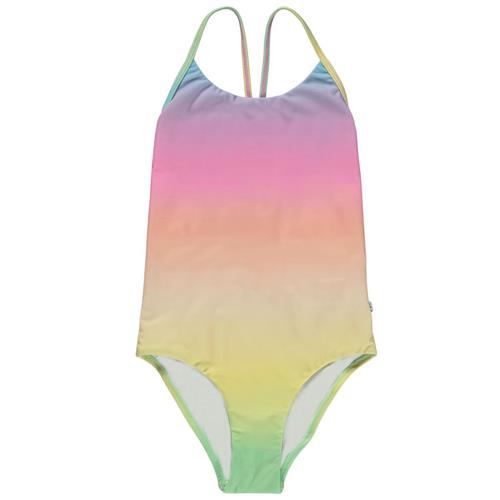 Molo Nanna Badedragt Sorbet Rainbow | Lyserød | 152 cm