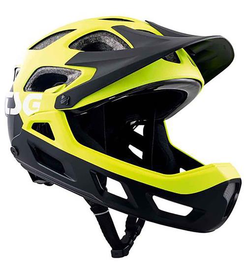 TSG TSG Mountainbikehjelm - Seek FR Graphic - Flow Black/Gul