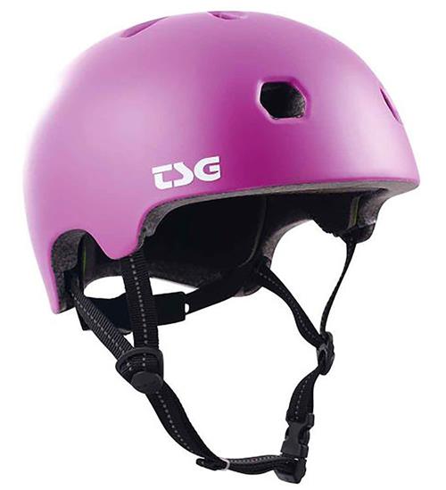 TSG TSG Cykelhjelm - Meta Solid Color - Satin Purple Magic