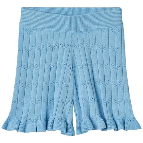 Se Fliink Sunny Strikket Shorts Little Boy Blue | Blå | 12 months ved Babyshop