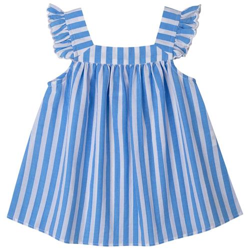 Se Kidsagogo Nicole Stribet Top Iris Blue | Blå | 7-8 years ved Babyshop