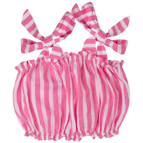 Se Kidsagogo Valeria Stribet Croptop Fuchsia | Lyserød | 8-9 years ved Babyshop