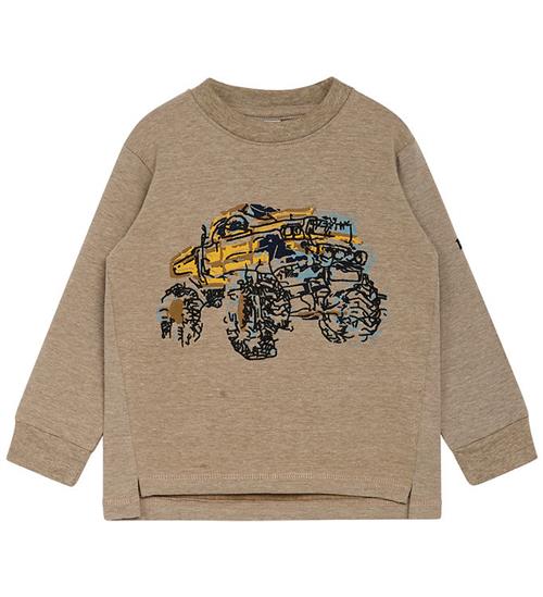 Hust and Claire Hust and Claire Sweatshirt - Stanley - Deer Brown Melange