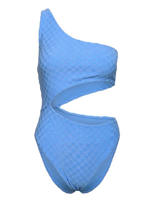 Speedo Terry Asym Cut Out 1 Pc Speedo Blue