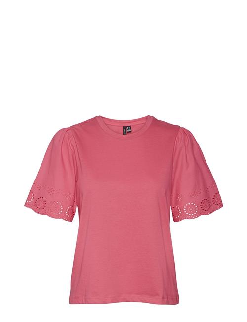 Vero Moda Vmemily Ss O-Neck Top Jrs Ga Vero Moda Pink