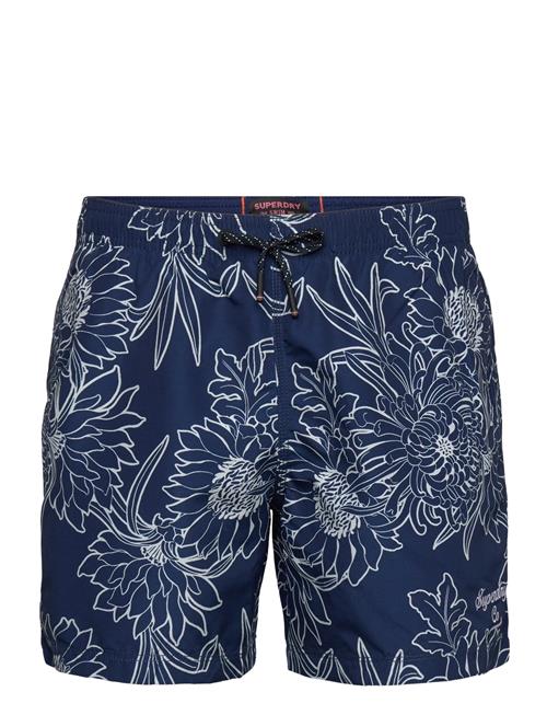 Printed 15" Swim Short Superdry Blue