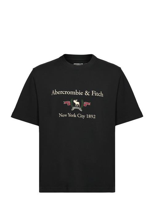 Abercrombie & Fitch Anf Mens Graphics Abercrombie & Fitch Black