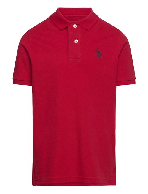 U.S. Polo Assn. Dhm Pique Polo U.S. Polo Assn. Red