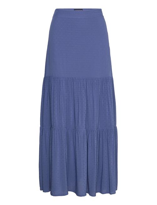 Lexington Clothing Melissa Dobby Viscose Maxi Skirt Lexington Clothing Blue