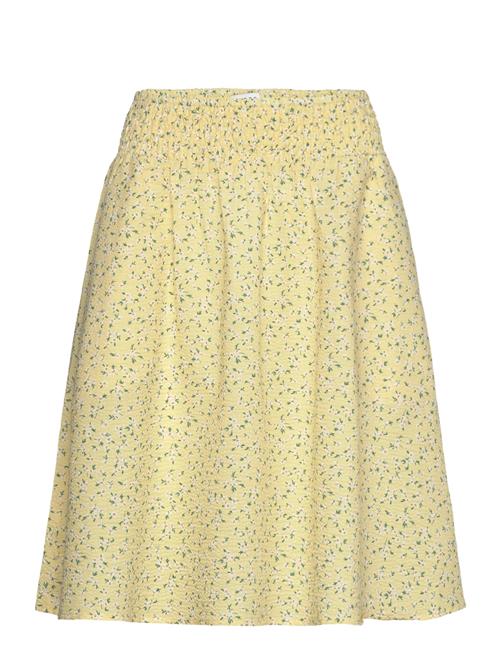 NORR Opal Seersucker Skirt NORR Yellow