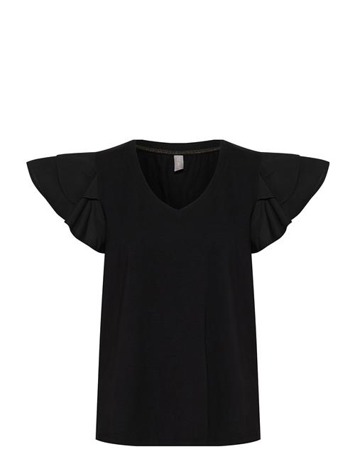 Cugith Poplin T-Shirt Culture Black