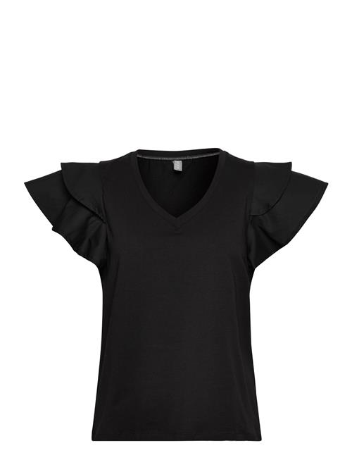 Se Culture Cugith Poplin T-Shirt Culture Black ved Booztlet