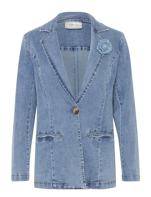 Crsabbie Denim Blazer Cream Blue