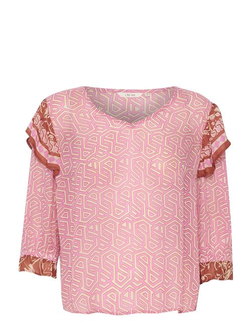 Cream Crlinea Blouse Cream Pink