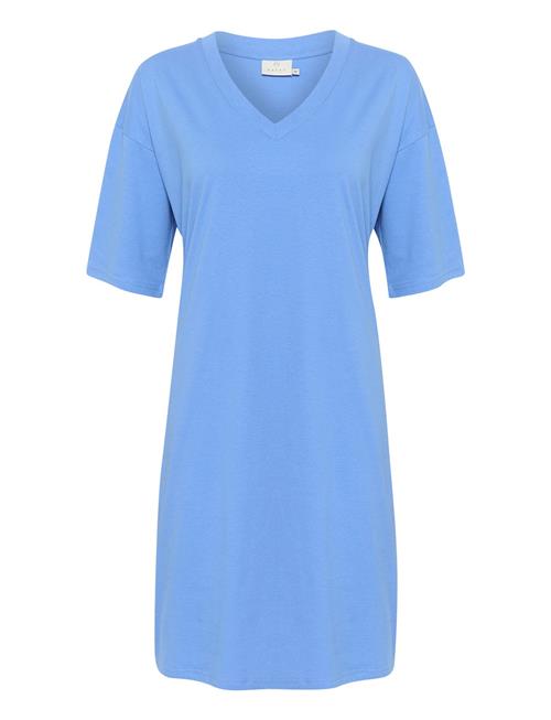 Kaedna Short Dress Kaffe Blue