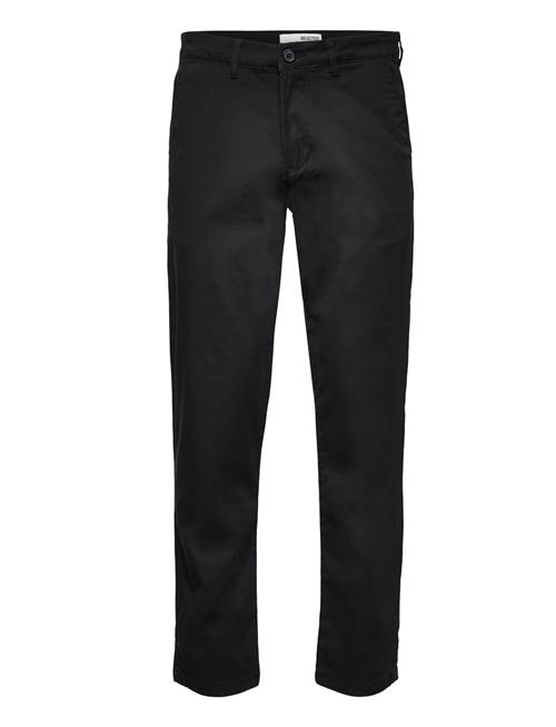 Slh196-Straight New Miles Flex Pant Noos Selected Black
