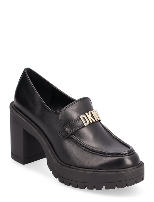 Se DKNY Zona - Heel Moccasin DKNY Black ved Booztlet