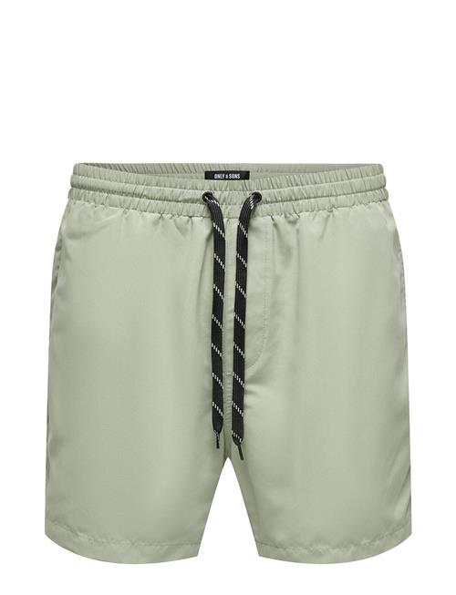 ONLY & SONS Onsted Life Short Swim Noos ONLY & SONS Green