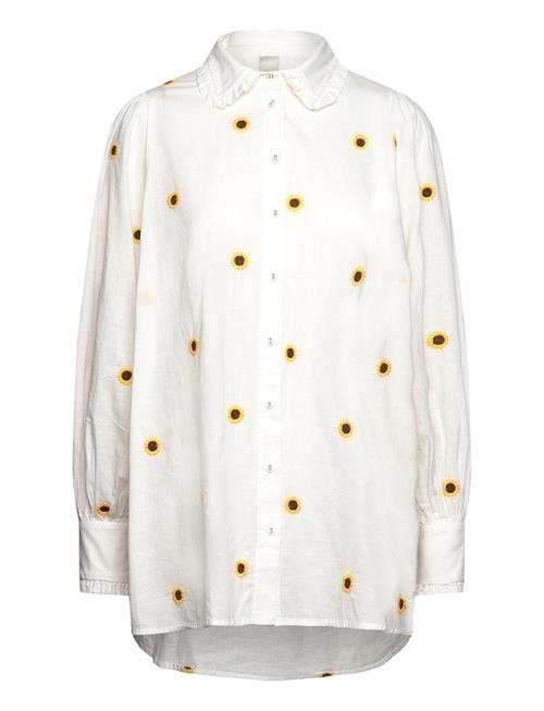 YAS Yasheart Ls Long Shirt YAS White