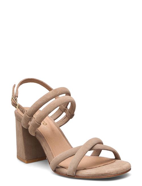 Biacharlene Cross Sandal Bianco Beige