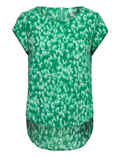 ONLY Onlvic S/S Aop Top Noos Ptm ONLY Green