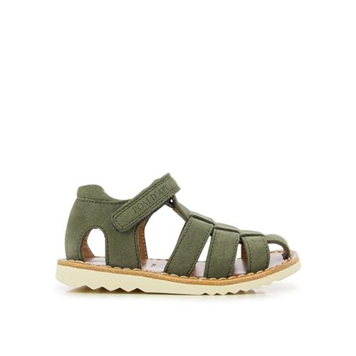 Se Pom Dapi Waff Papy Sandaler Khaki | Grønn | 23 EU ved Babyshop