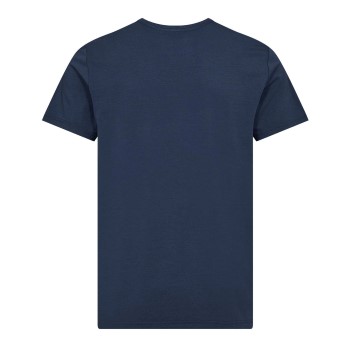 Dovre O Neck T Shirt Mørkblå Medium Herre