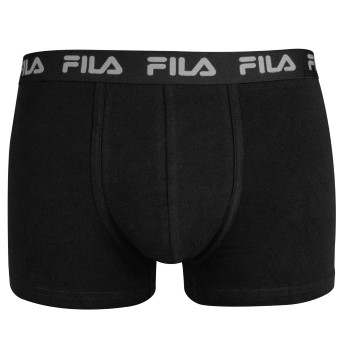 Se FILA 2P Cotton Boxers Sort bomuld X-Large Herre ved Timarco