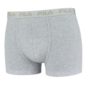 FILA 2P Cotton Boxers Grå bomuld X-Large Herre