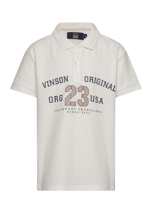 VINSON Kit Reg Cot Vin Jr Polo VINSON Cream